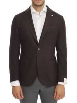 Giacca L.B.M. 1911 Garment Dyed Marrone