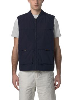 Gilet K-Way Erhin Cotton Like Blu