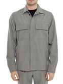 overshirt devore incipit technical wool