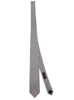 Cravatta Holliday & Brown Jacquard Grigio