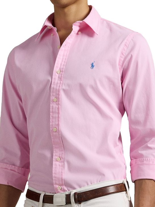 shirt-polo-ralph-lauren-twill-pink