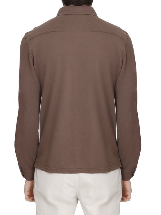 camicia-blker-piquet-marrone-6502-brown