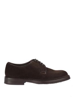 Scarpe Doucal's Derby Suede Marrone