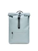 zaino rains rolltop rucksac azzurro