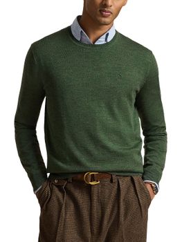 Maglia Polo Ralph Lauren Merino Verde