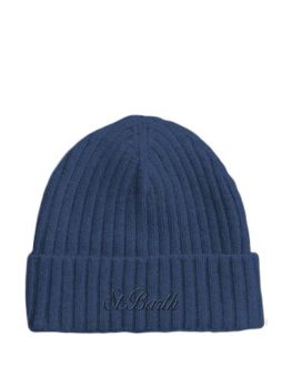 Beanie MC2 Saint Barth Knitted Blue