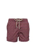 swim trunk mc2 saint barth comfort bordeaux
