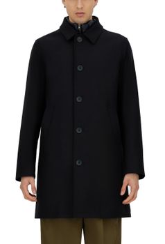Cappotto Herno Collo Ecopelliccia Staccabile
