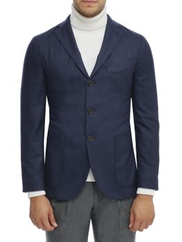 Blazer Boglioli Flannel Blue