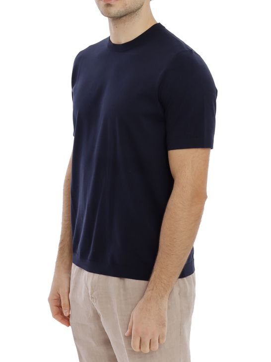 t-shirt-seta-barra-cotone