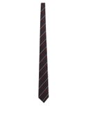tie holliday & brown jacquard bordeaux