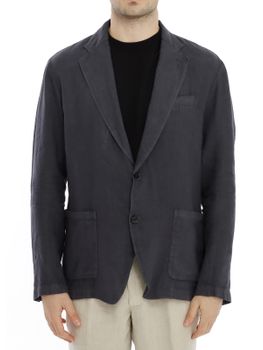 Jacket Altea Linen Blue