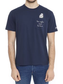 T-Shirt MC2 Saint Barth Austin Blu