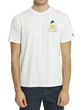 T-Shirt MC2 Saint Barth Arnott Bianco