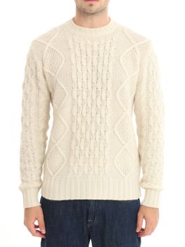 Maglia Filippo De Laurentiis Cashmere Bianco