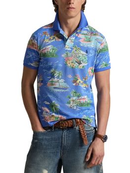 Polo Polo Ralph Lauren Bear Azzurro