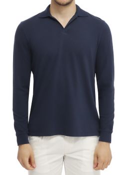 Polo Shirt MC2 Saint Barth Henry Blue