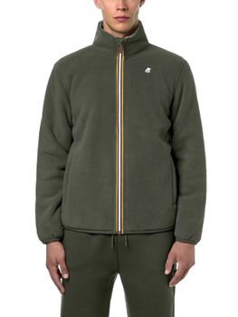 Felpa K-Way Pascal Sherpa Polar Verde