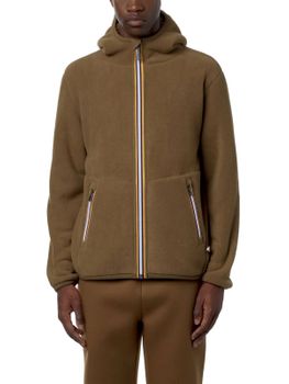 Felpa K-Way Jack Sherpa Marrone
