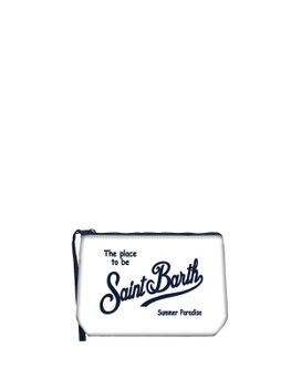 Clutch Bag MC2 Saint Barth Aline White