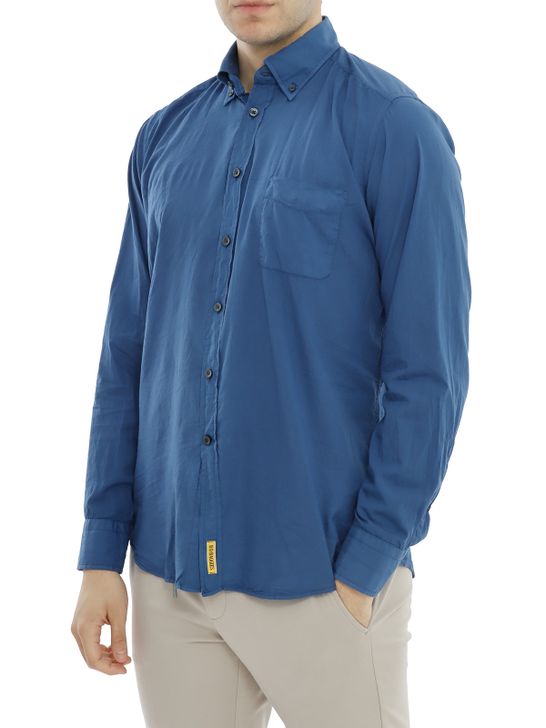 camicia-bd-baggies-bradford-popeline-blu-brad001ts14-tc171-b73