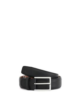 Cintura Berwick 1707 Pelle Cross Nero