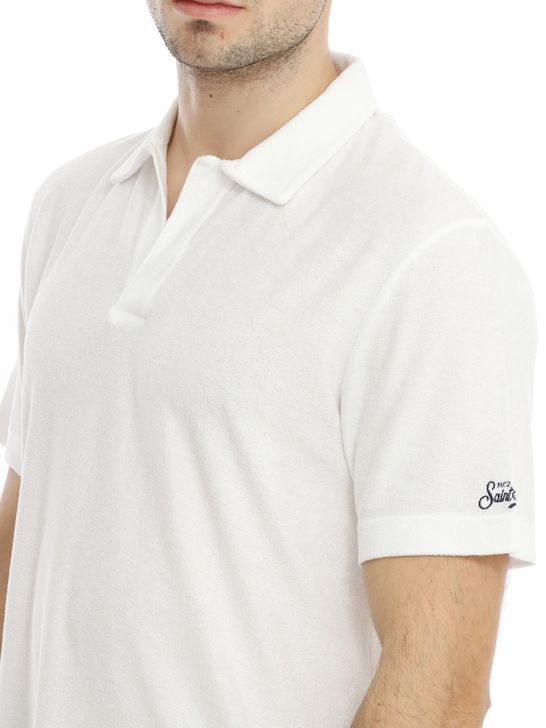 polo-shirt-mc2-saint-barth-terry-white