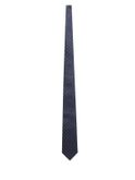 tie holliday & brown jacquard blue