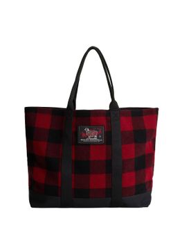Borsa Woolrich Large Tote Rosso