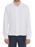camicia bl'ker piquet bianco