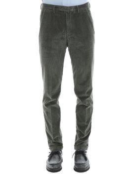 Pantaloni Briglia 1949 Velluto Verde