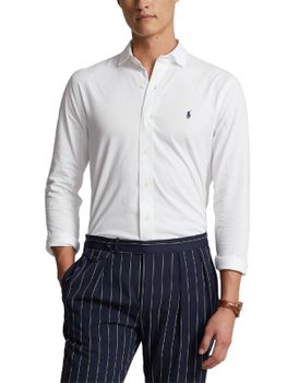 Camicia Polo Ralph Lauren Jersey Bianco