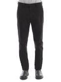 pantaloni briglia 1949 gabardina nero