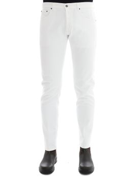 Jeans Dondup Dian Carrot Bianco