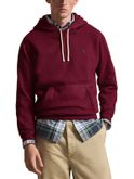 felpa polo ralph lauren cappuccio bordeaux