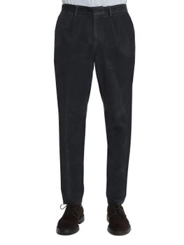 Pantaloni Devore Incipit Velluto Millerighe Grigio