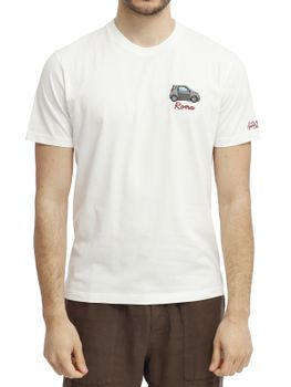 T-Shirt MC2 Saint Barth Portofino Beige