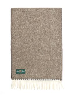 Sciarpa Alan Paine Tackely Cashmere Marrone