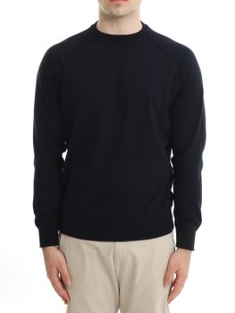 Felpa Magazzino Ricambi Pima Cotton Blu