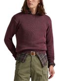 maglia polo ralph lauren cotone bordeaux