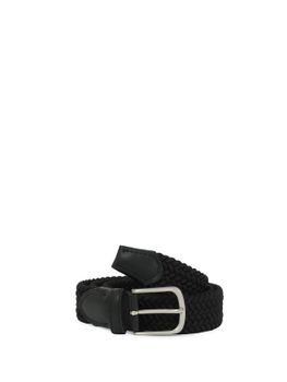 Cintura Alberto Luti Elastico Nero