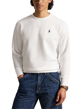 Felpa Polo Ralph Lauren RL Fleece Bianco
