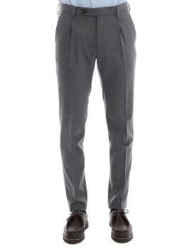 Trousers Berwich Poli Wool Eco Grey