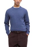 maglia barbour essential patch azzurro