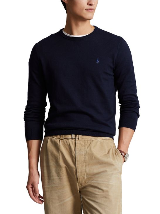 sweater-polo-ralph-lauren-cotton-blue