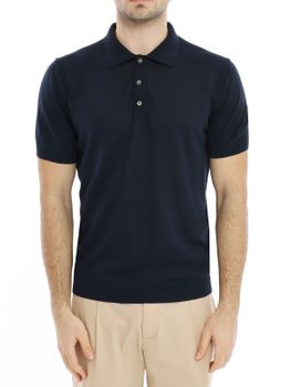Polo Pendolum Crepe Blu