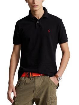 Polo Shirt Polo Ralph Lauren Mesh Black