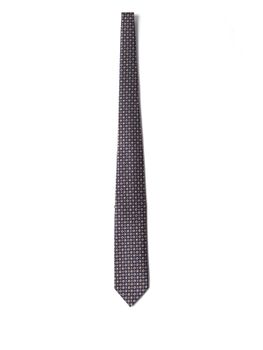 Tie Holliday & Brown Jacquard Blue