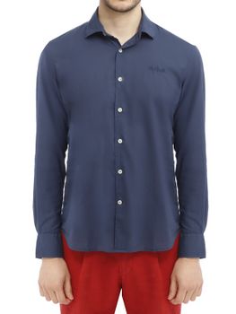 Camicia MC2 Saint Barth Voile Blu