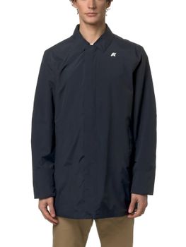 Impermeabile K-Way Benny Ottoman Blu